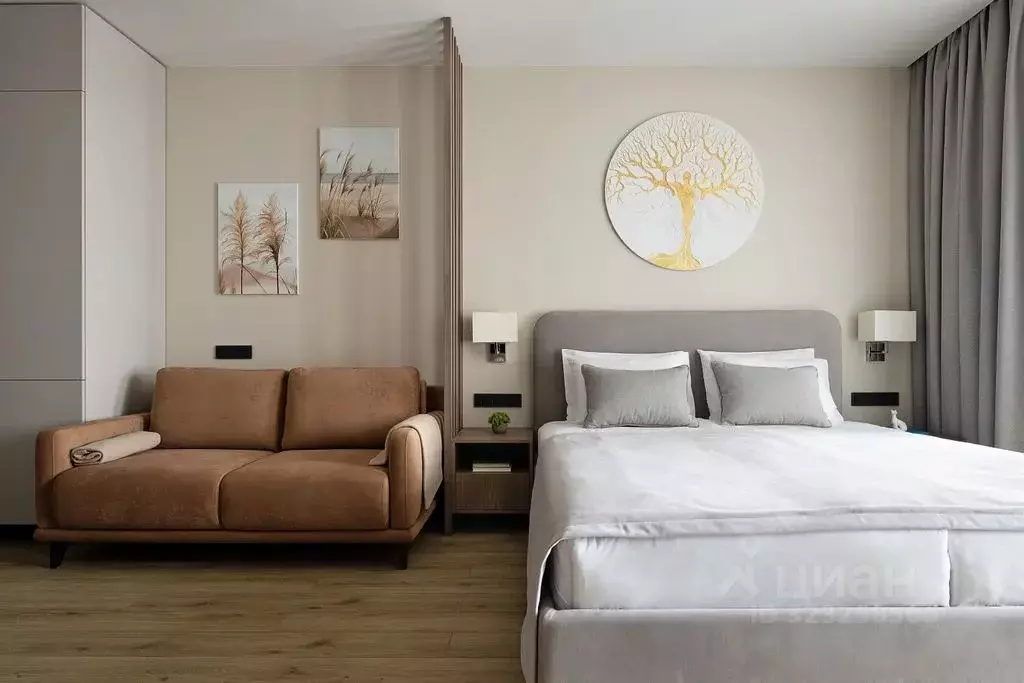 Студия Калининградская область, Светлогорск бул. Морской, 17к6 (46.0 ... - Фото 1