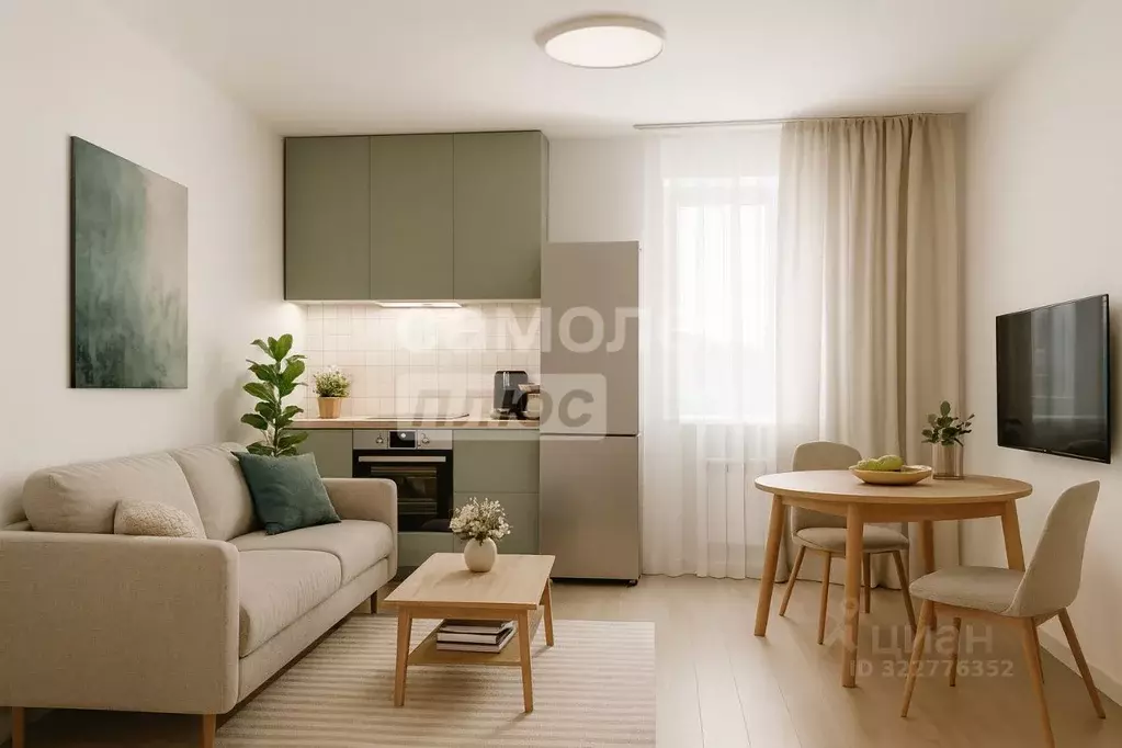 Студия Челябинская область, Челябинск ул. Энтузиастов, 30Б (28.0 м) - Фото 1