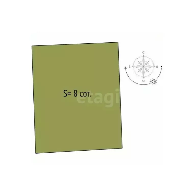 Участок в Новосибирская область, Новосибирский район, Кудряшовский ... - Фото 2