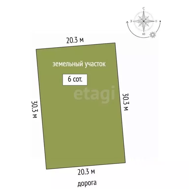 Участок в Крым, Ленинский район, Семисотское с/пос, с. Каменское ул. ... - Фото 2