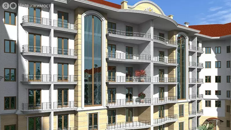 Квартира-студия: село Мысхако, Счастливый переулок, 26 (37.1 м) - Фото 2