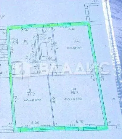 Комната Калининградская область, Калининград Химическая ул., 17 (19.0 ... - Фото 2