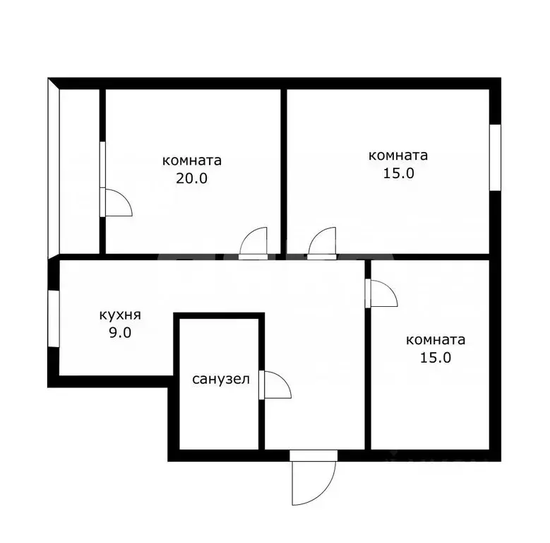 3-к кв. Краснодарский край, Сочи Пластунская ул., 193 (68.0 м) - Фото 2