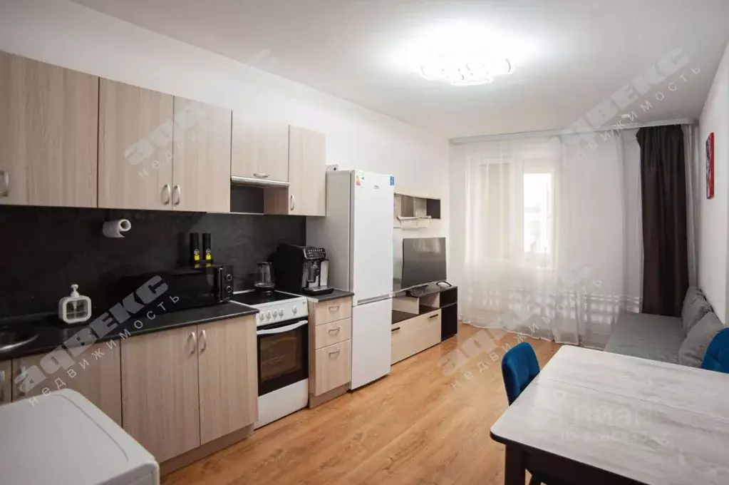 Студия Ленинградская область, Мурино Всеволожский район, просп. ... - Фото 1