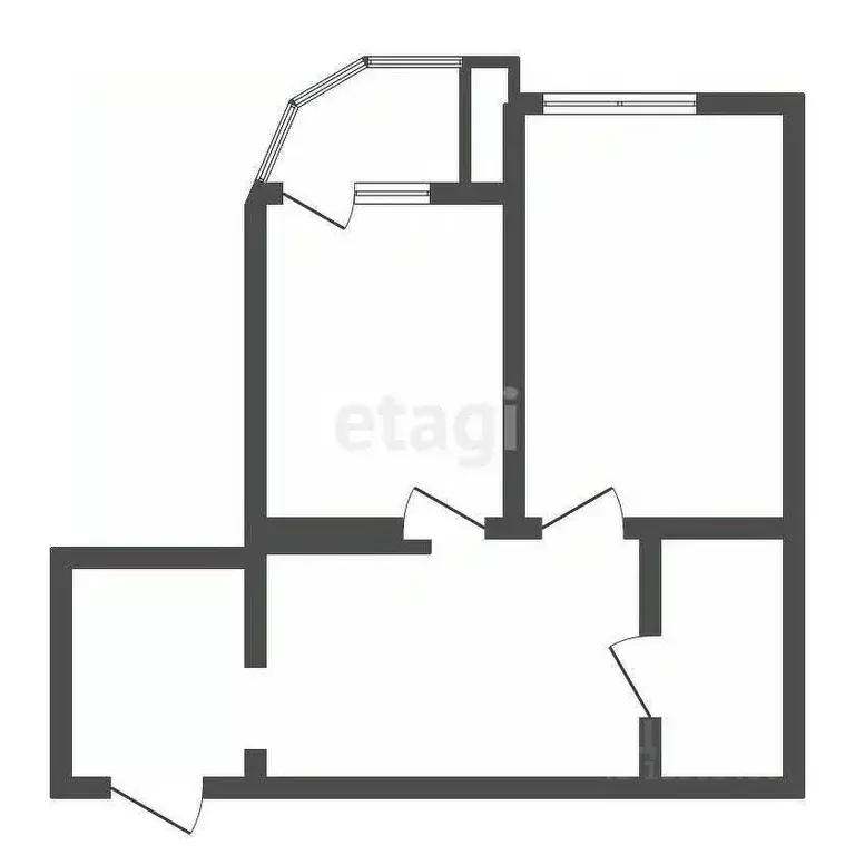 2-к кв. Воронежская область, Воронеж ул. Урывского, 9 (52.4 м) - Фото 1