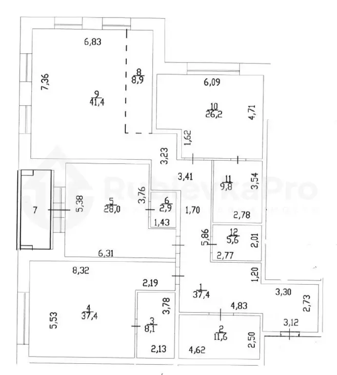 4-к кв. Московская область, Одинцовский городской округ, д. Семенково, ... - Фото 2