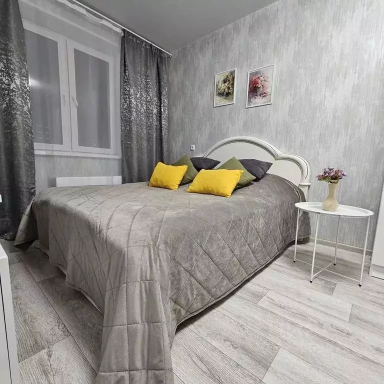 1-к кв. Курганская область, Курган Заозерный жилрайон, 8-й мкр, 5 ... - Фото 1