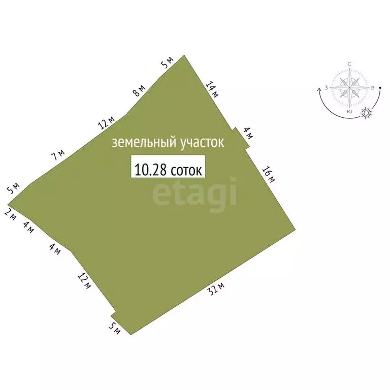 Участок в Новосибирск, Поселковая улица (10.3 м) - Фото 0
