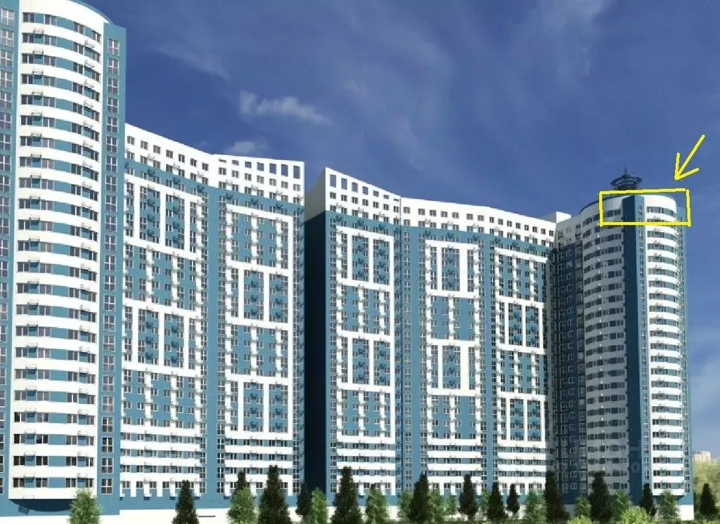 3-к кв. Ростовская область, Ростов-на-Дону Береговая ул, 73с1 (112.0 . - Фото 1