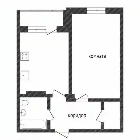 1-к кв. Воронежская область, Воронеж ул. Саврасова, 86 (36.0 м) - Фото 1