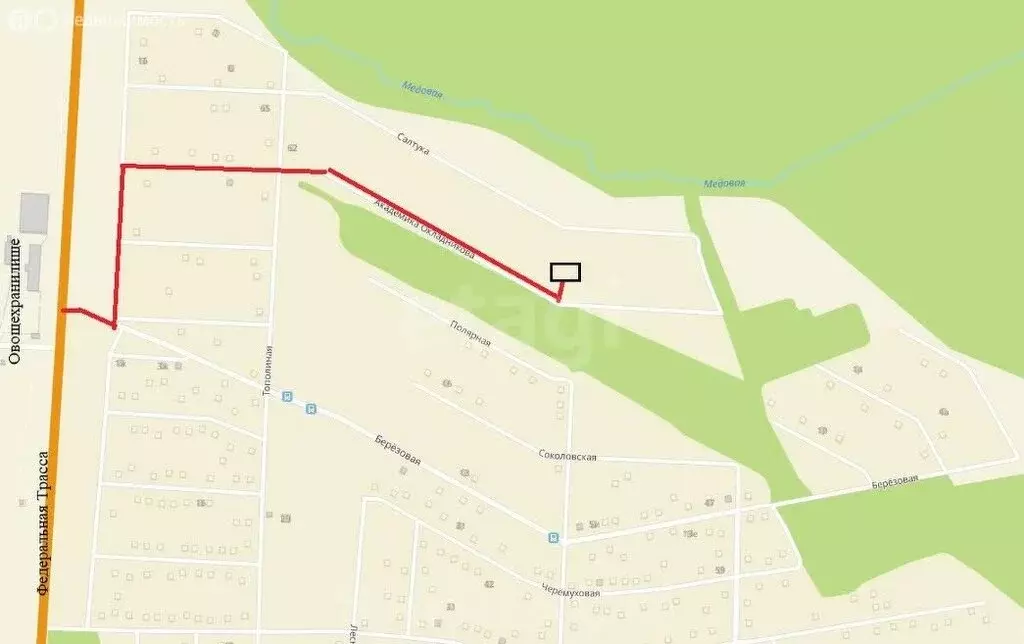 Участок в Березняки, улица имени академика А.П. Окладникова (9.5 м) - Фото 1