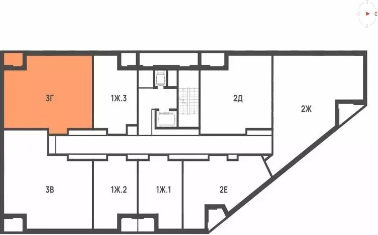 3-комнатная квартира: Казань, Краснококшайская улица, 58 (87.9 м) - Фото 1