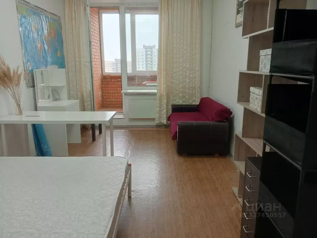 Студия Санкт-Петербург Малая Бухарестская ул., 5к2 (26.0 м) - Фото 2