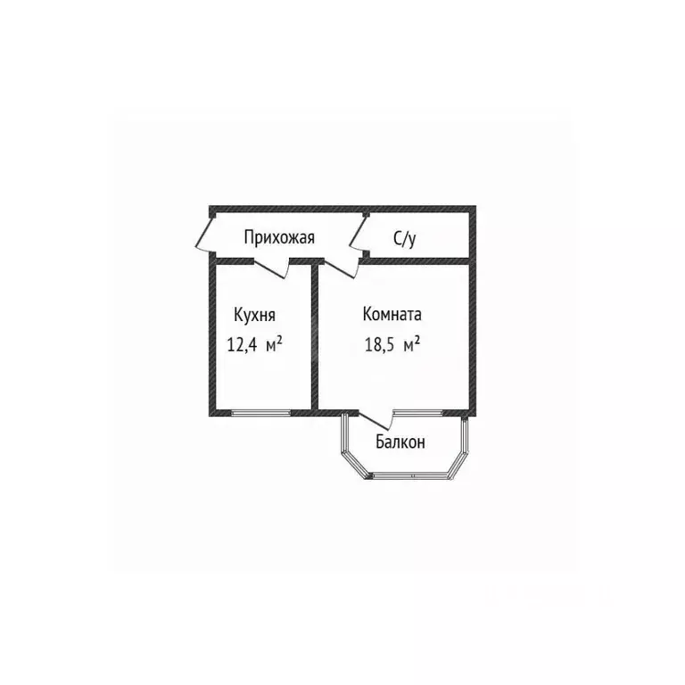 1-к кв. Адыгея, Тахтамукайский район, Старобжегокайское с/пос, Новая ... - Фото 2