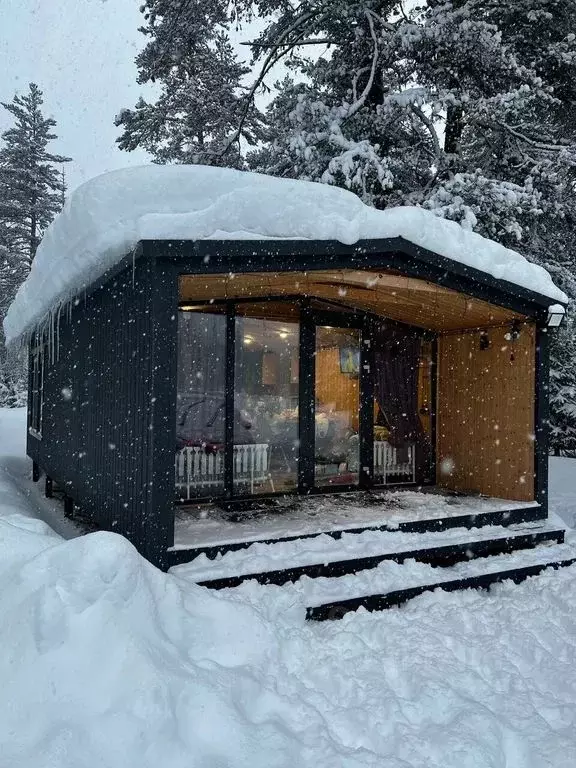 Дом в Карачаево-Черкесия, Зеленчукский район, с. Архыз  (36 м) - Фото 1