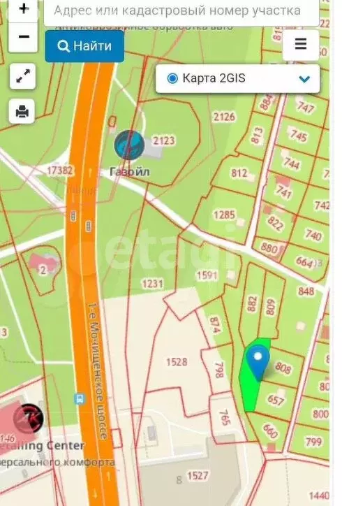 Участок в Новосибирск, СНТ Аэрофлот-1 (7.1 м) - Фото 2