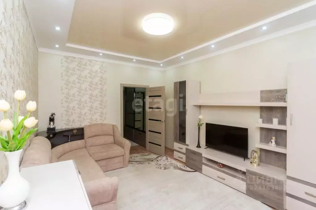 1-к кв. Ханты-Мансийский АО, Сургут ул. Есенина, 4 (47.3 м) - Фото 1