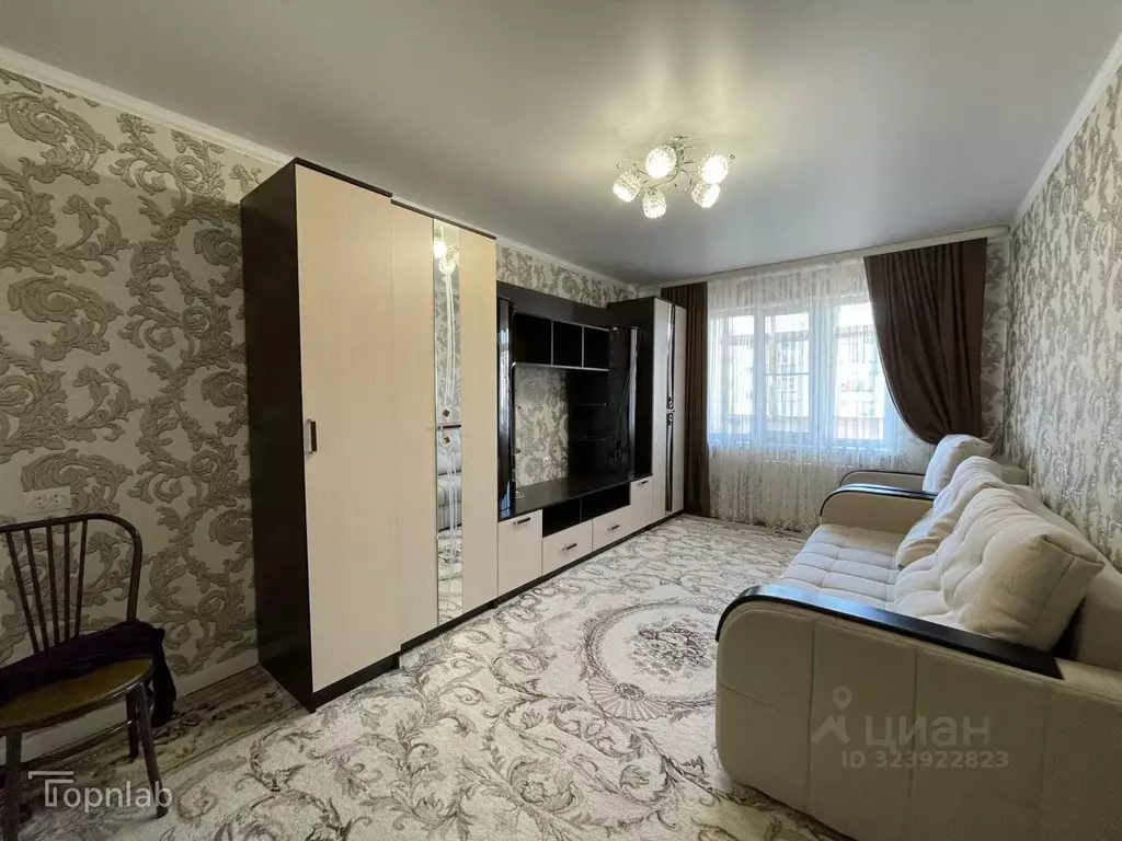 1-к кв. Кабардино-Балкария, Нальчик ул. А.А. Кадырова, 35 (38.0 м) - Фото 2