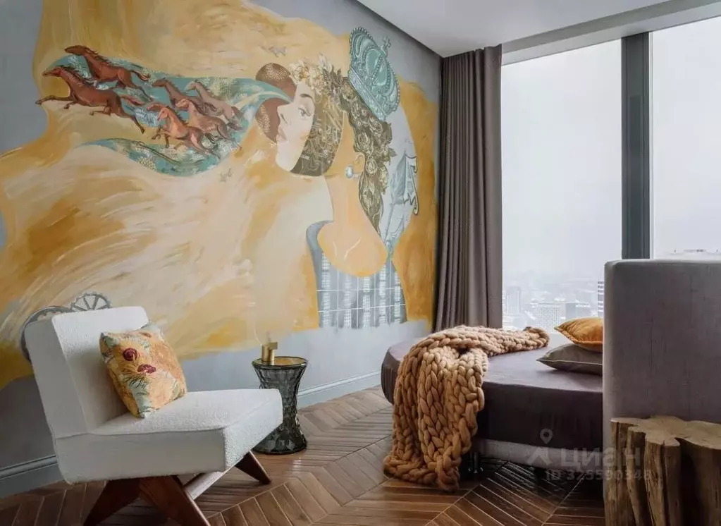 2-к кв. Москва 1-й Красногвардейский проезд, 22с2 (62.0 м) - Фото 1