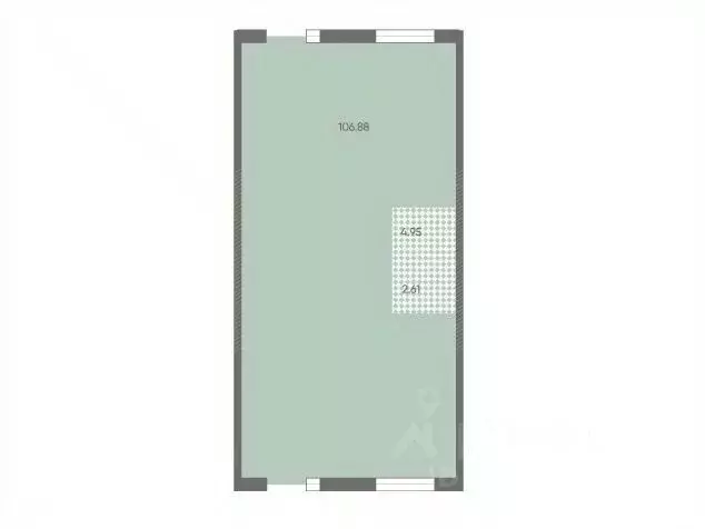 Помещение свободного назначения в Санкт-Петербург Морская миля жилой ... - Фото 1