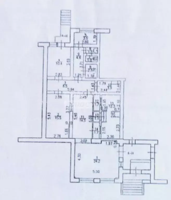 Офис в Санкт-Петербург просп. Энгельса, 150К1 (116 м) - Фото 1