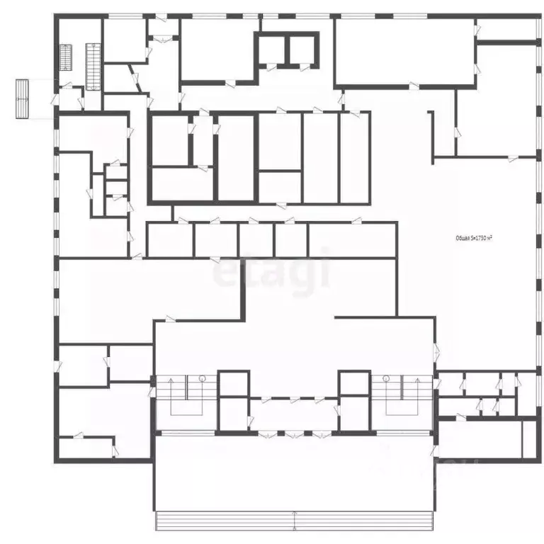 Склад в Брянская область, Брянск Вокзальная ул., 136 (1730 м) - Фото 1