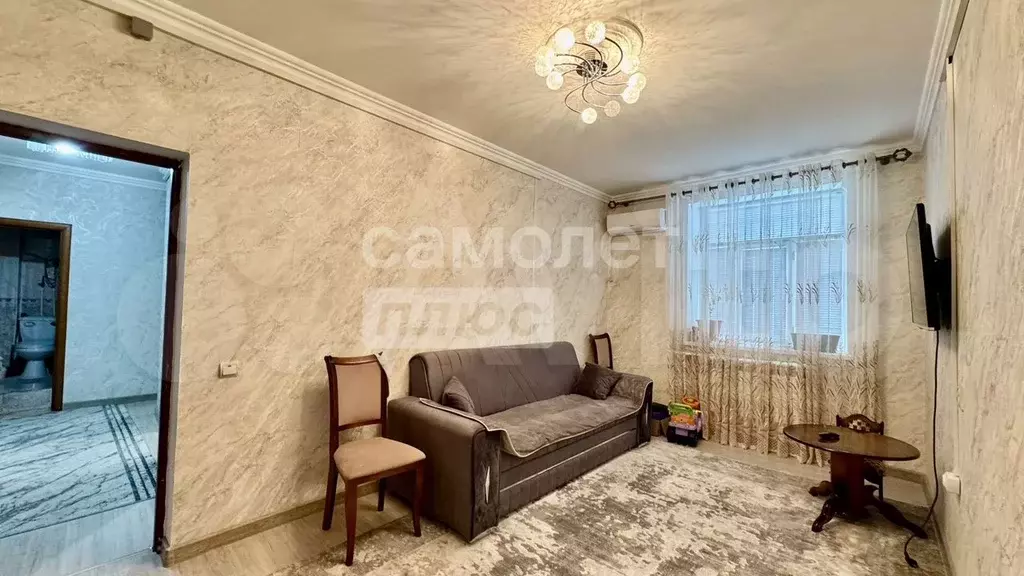2-к. квартира, 46,5 м, 1/2 эт. - Фото 1
