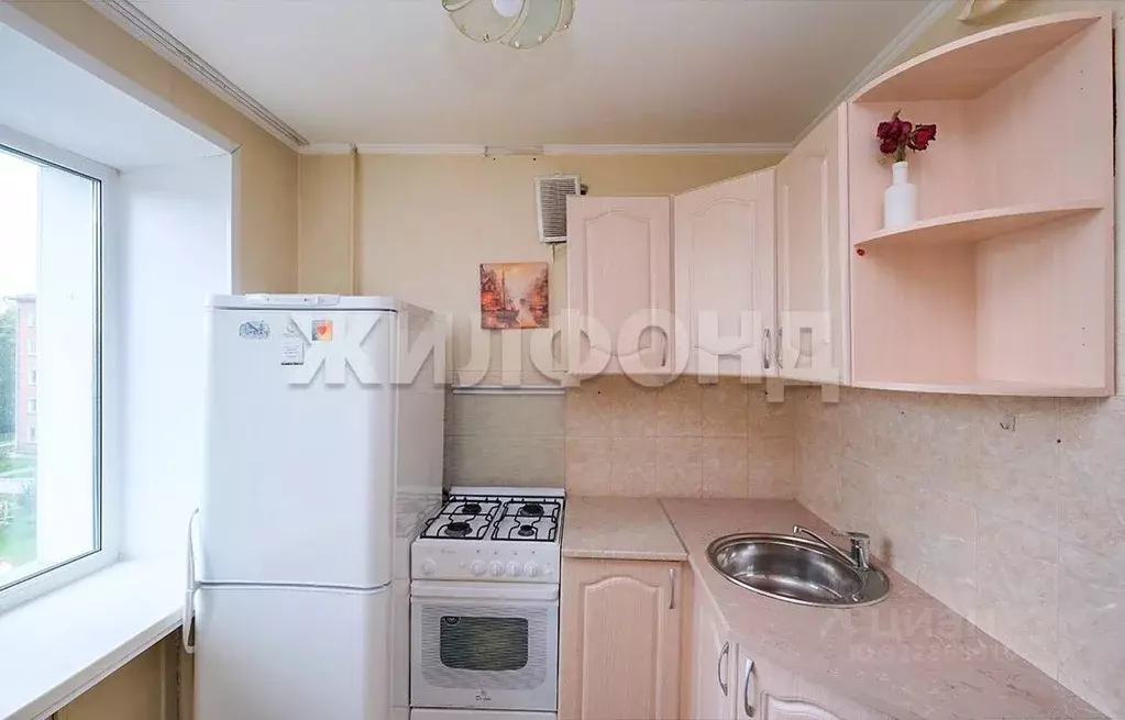 1-к кв. Новосибирская область, Новосибирск ул. Серафимовича, 1/4 (31.4 ... - Фото 1