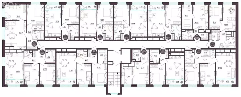 1-комнатная квартира: Тула, Пряничная улица, 6 (39.95 м) - Фото 1