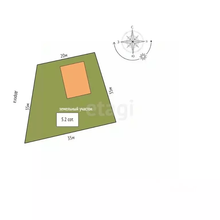 Участок в Крым, Судак ул. Ашик-Умера (5.2 сот.) - Фото 2