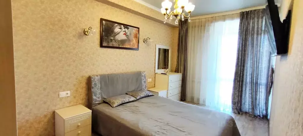 1-к кв. Краснодарский край, Сочи Мамайка мкр, ул. Волжская, 36 (42.0 ... - Фото 1