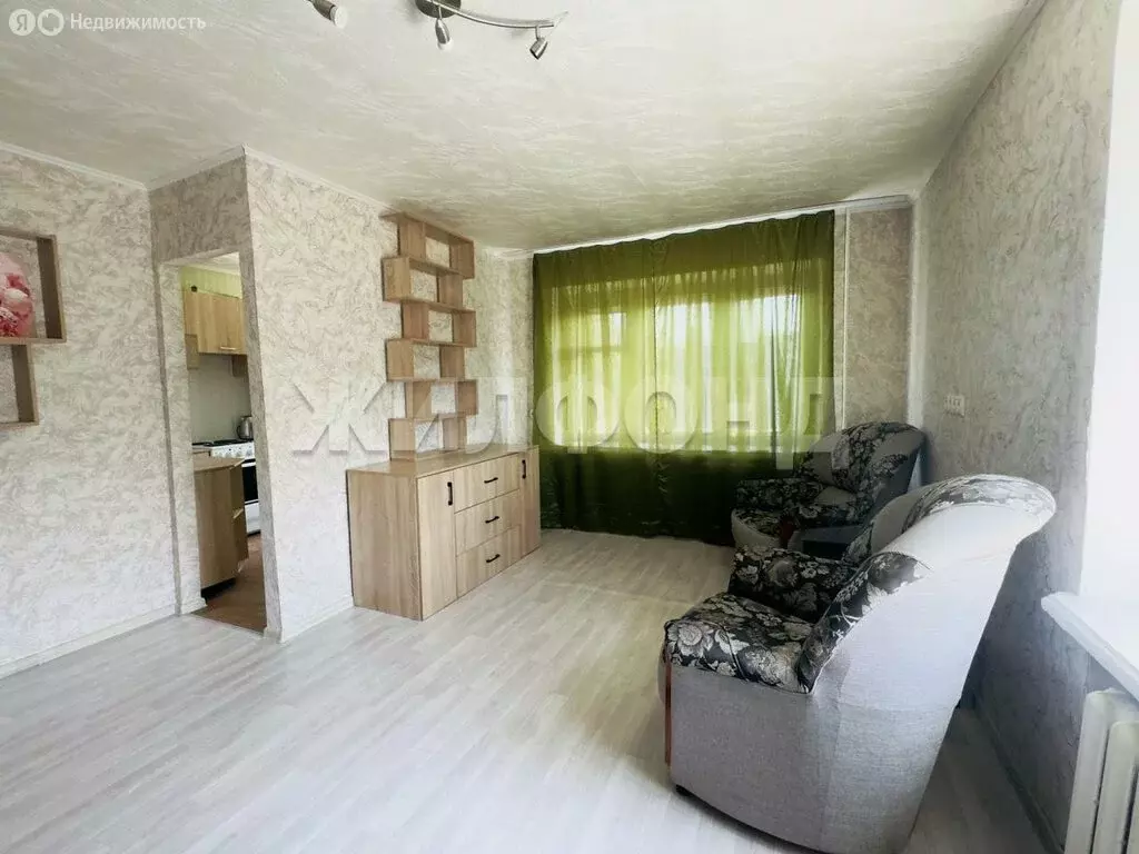 1-комнатная квартира: Новосибирск, улица Жуковского, 117 (30.3 м) - Фото 0