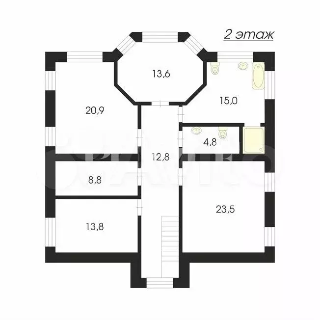 Дом 305 м на участке 15,4 сот. - Фото 1