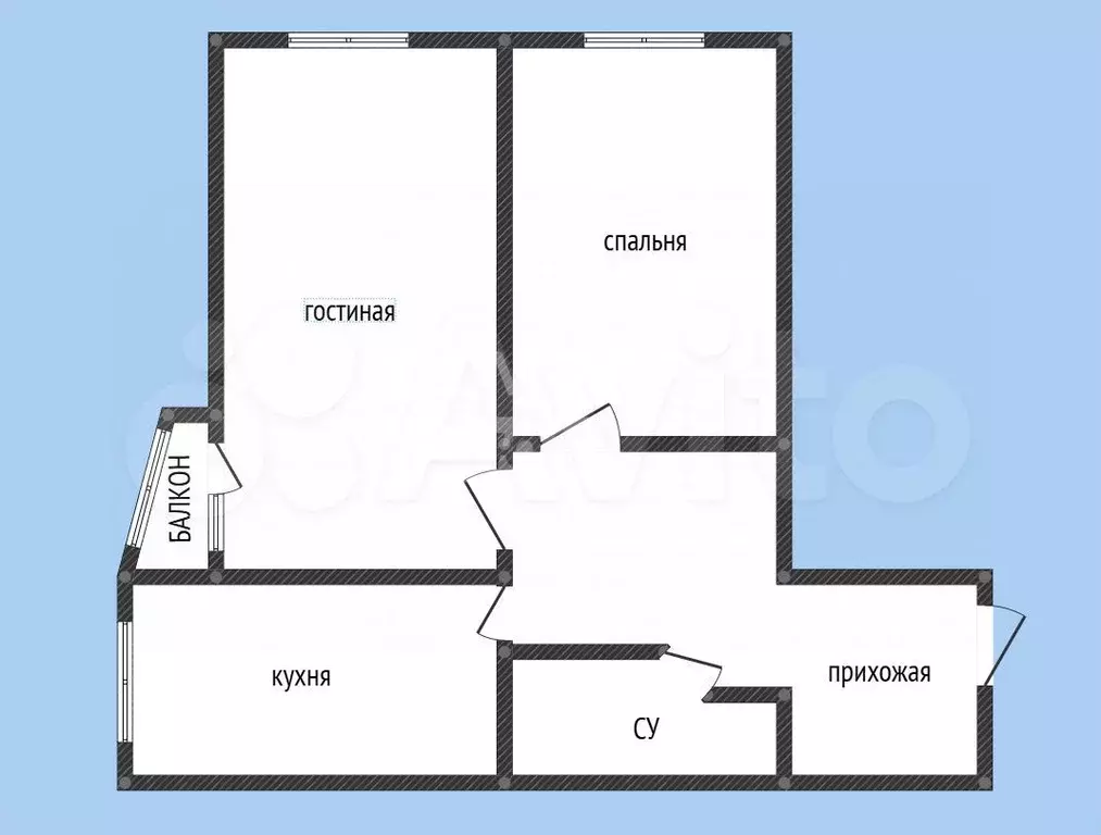 2-к. квартира, 84 м, 4/9 эт. - Фото 0