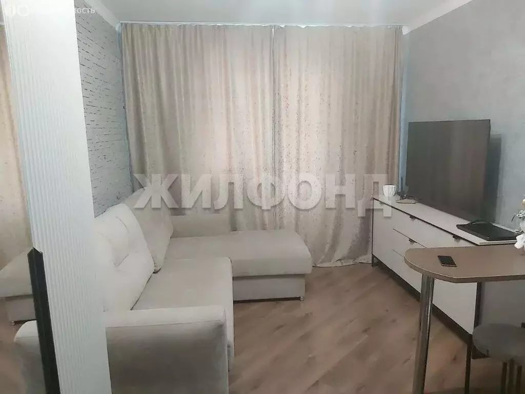 Квартира-студия: Новосибирск, улица Петухова, 99/1 (20.7 м) - Фото 1