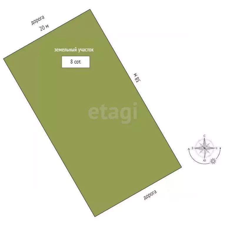 Участок в Тюменская область, Тюменский муниципальный округ, д. ... - Фото 2