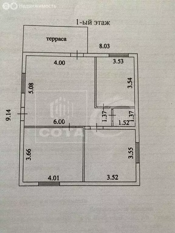 Дом в село Новая Усмань, Набережная улица, 54 (67 м) - Фото 0