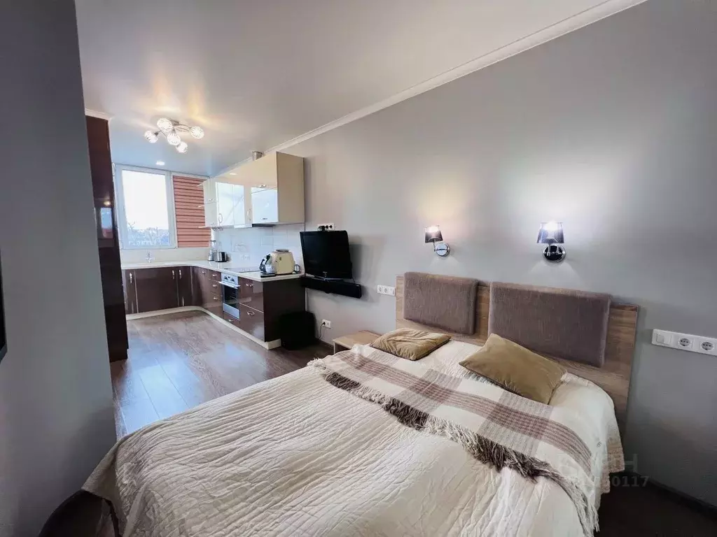 Студия Ростовская область, Ростов-на-Дону Новое Поселение мкр, ул. ... - Фото 1