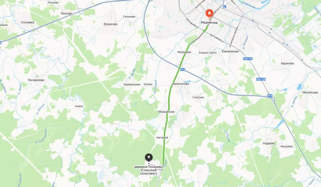 Участок в Вологодский муниципальный округ, деревня Токарево (Спасский ... - Фото 1