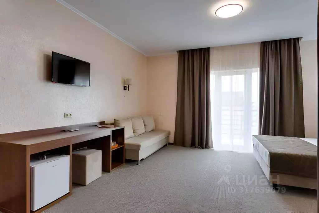 Комната Крым, Сакский район, Новофедоровка пгт ул. Прибрежная, 20 - Фото 1