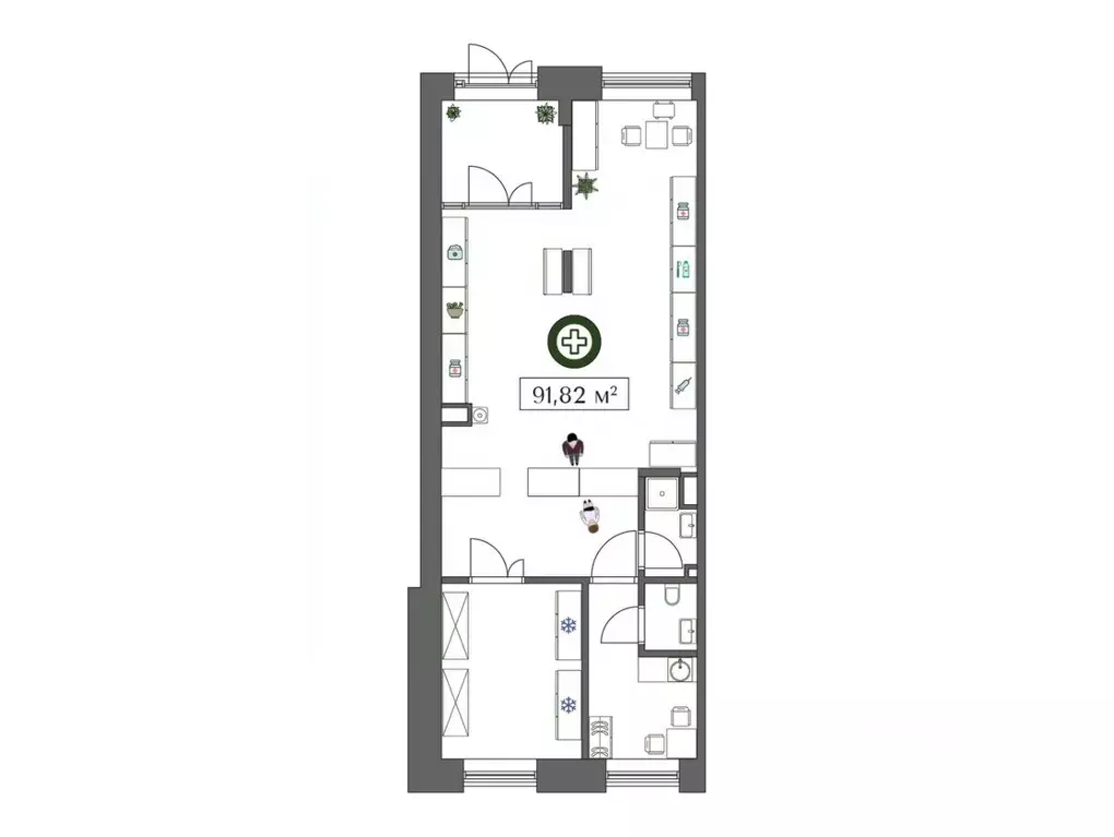 Помещение свободного назначения в Москва Жилой комплекс Преображенская ... - Фото 1