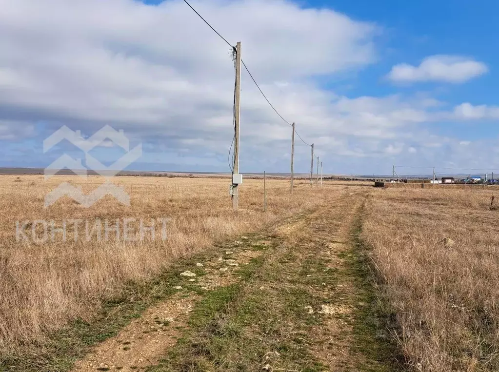 Участок в Крым, Черноморский район, Оленевское с/пос, с. Оленевка ... - Фото 1