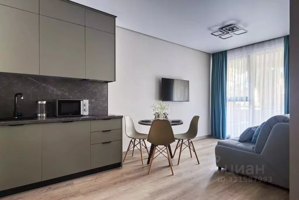 1-к кв. Краснодарский край, Сочи Бытха мкр, ул. Бытха, 4/10А (35.0 м) - Фото 1