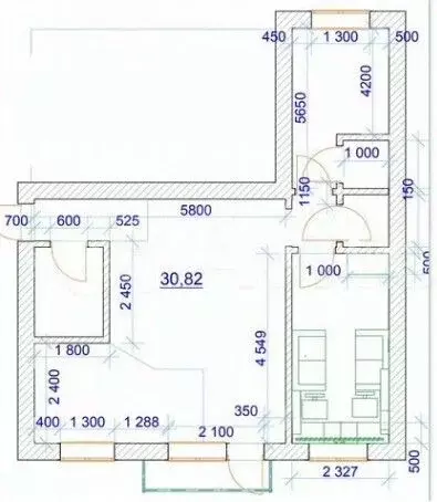3-к кв. Архангельская область, Архангельск ул. Гайдара, 10 (56.0 м) - Фото 2