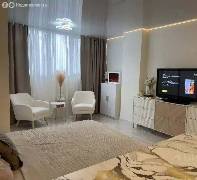 Квартира-студия: Ростов-на-Дону, Заводская улица, 11 (34 м) - Фото 1