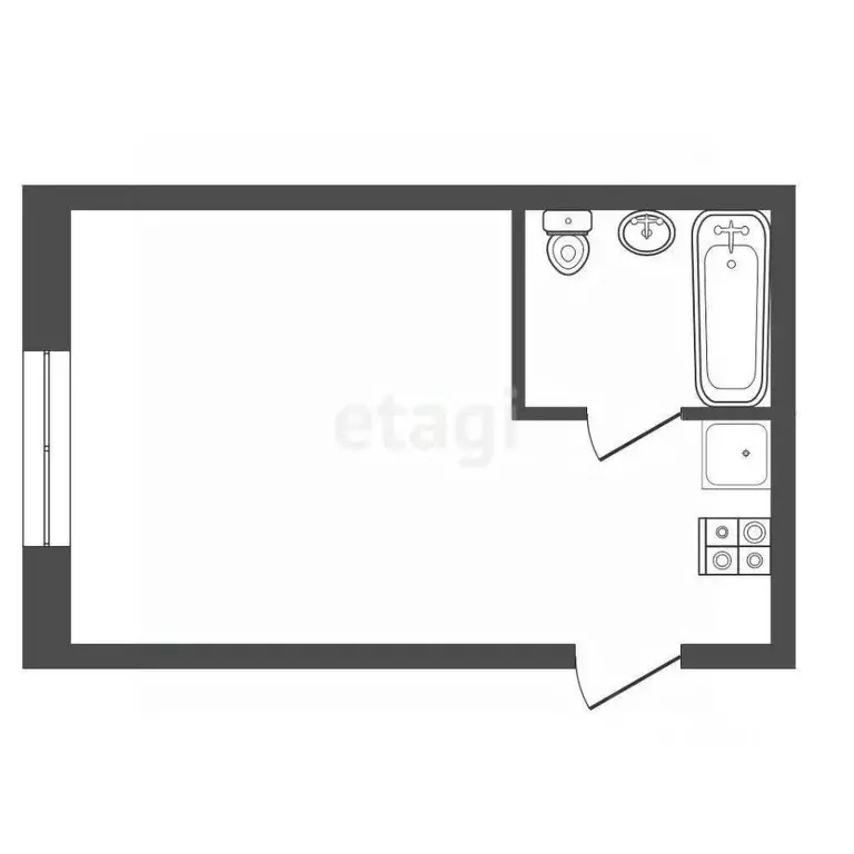 Комната Мордовия, Саранск ул. Тани Бибиной, 20А (18.0 м) - Фото 2