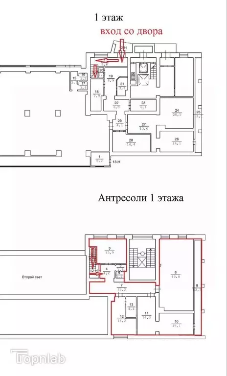 Помещение свободного назначения в Санкт-Петербург Ленинский просп., ... - Фото 2