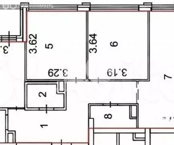 4-комнатная квартира: Новосибирск, Тайгинская улица, 37 (80 м) - Фото 1