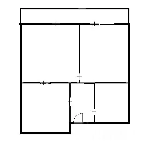 1-к кв. Новосибирская область, Новосибирск Троллейная ул., 14 (40.0 м) - Фото 2