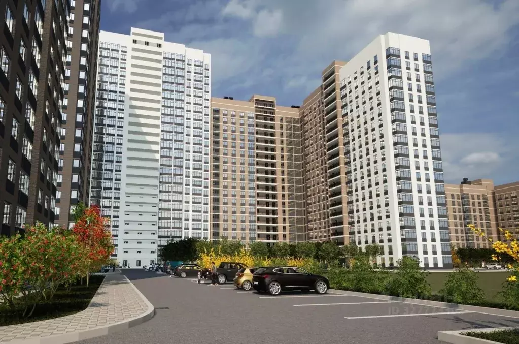 3-к кв. Воронежская область, Воронеж Поколение жилой комплекс (73.8 м) - Фото 2